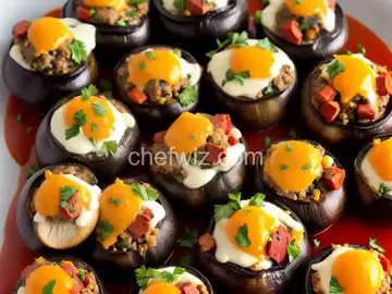 Stuffed Mushrooms (Hongos Rellenos de Chorizo)