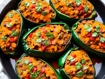 Stuffed Poblano Chiles ("Chiles Rellenos")