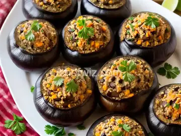 Stuffed Portobello Mushroom Caps