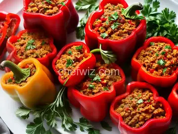 Stuffed Red Peppers