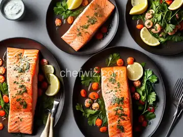Stuffed Salmon with Shrimp and Crab