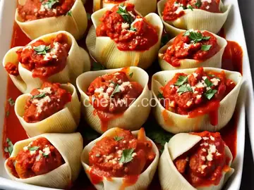 Stuffed Shells with Marinara