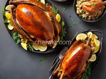 Stuffed Turkey Legs