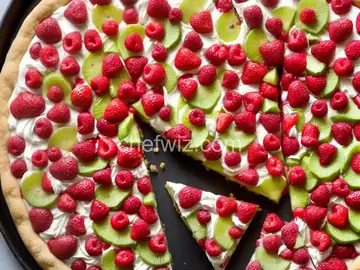Sugar Cookie Crust Fruit Pizza
