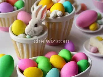 Sugar-Cookie Easter Bunny House