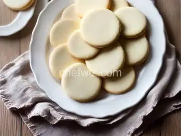 Sugar Cookies With Almond Frosting