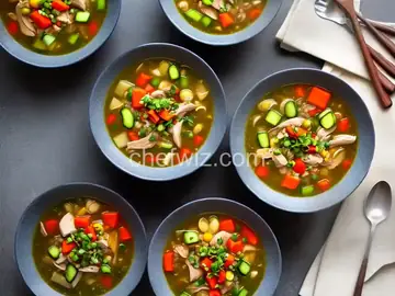 Summer Chicken-Vegetable Soup
