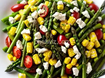 Summer Corn Salad with Asparagus
