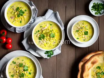 Summer Corn and Cod Chowder