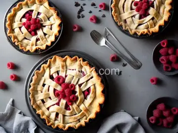 Summer Fresh Raspberry Pie