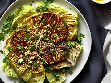 Summer Grilled Cabbage