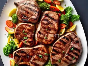 Summer Grilled Pork Chops