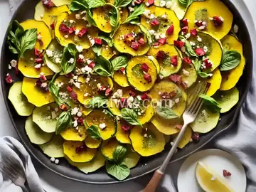 Summer Squash Carpaccio