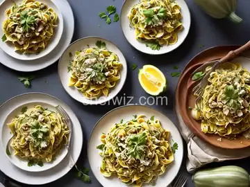 Summer Squash Pasta With Just Enough Anchovies