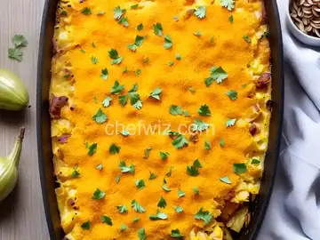 Summer Squash and Onion Cheesy Casserole