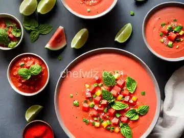 Summer Watermelon Gazpacho