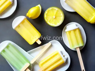 Summertime Lemon Ice Pops