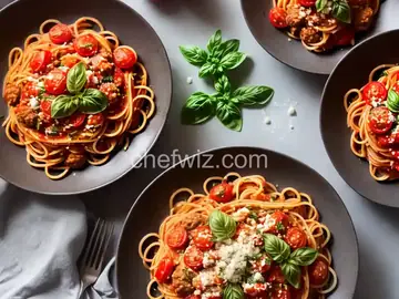 Summertime Spaghetti with Fresh Tomato Sauce