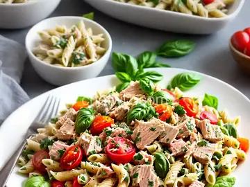 Summertime Tuna Pasta Salad