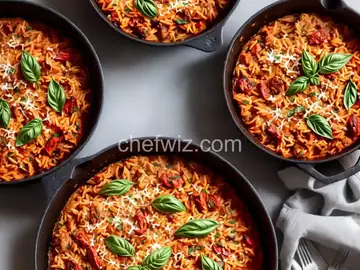 Sun-Dried Tomato Basil Orzo
