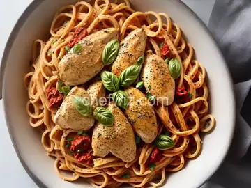Sun-Dried Tomato Chicken Pasta