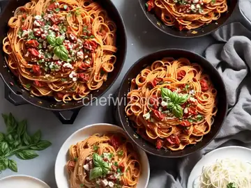 Sun-Dried Tomato Pasta