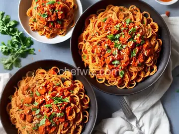 Sun-Dried-Tomato Romesco Pasta