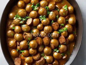 Sunchokes (Jerusalem artichokes) and chestnut velout�