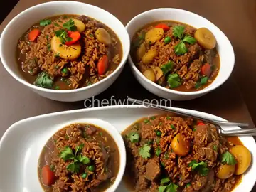 Sunday Rice and stew