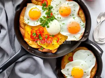 Sunny-Side Up Fried Eggs Recipe