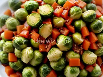 Sunny's Copycat Sweet and Sour Brussels Sprouts