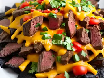 Super Deluxe Steak Nachos