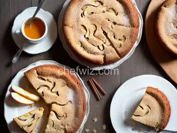 Super Duper Easy Apple Cake