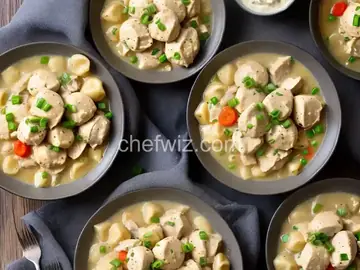 Super Easy Chicken and Dumplings