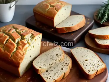 Super Easy Rosemary Bread Machine Bread