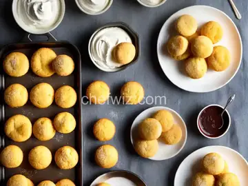Super Easy Vanilla Custard Puffs