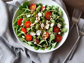 Super Simple Arugula Salad