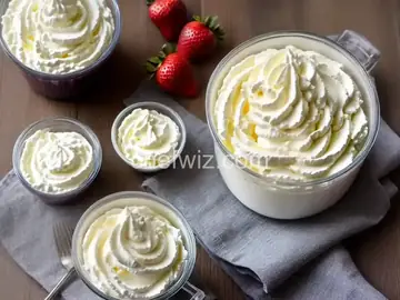 Super-Thick and Fruity Food Processor Whipped Cream Recipe