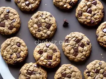 Super Yummy Chocolate Chunk Oatmeal Cookies