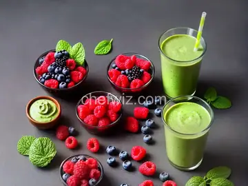 Superfood Berry-Green Smoothie
