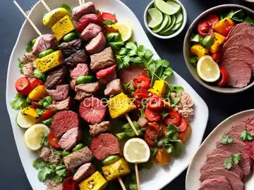 Surf and Turf Skewers
