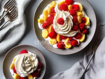 Swedish Cream with Summer Berries