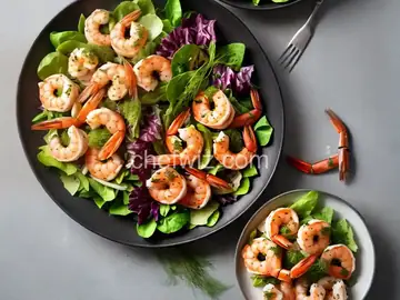 Swedish Shrimp Salad with Dill