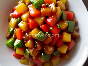 Sweet & Sour Watermelon Rind Stir-Fry