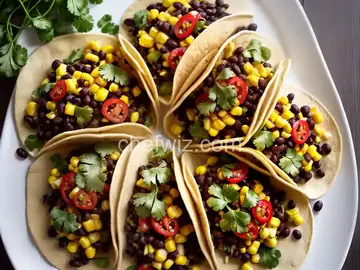 Sweet Corn & Black Bean Tacos