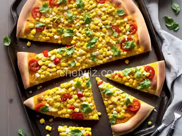 Sweet Corn Pizza