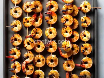 Sweet Grilled Shrimp Skewers