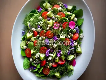Sweet Pea and Dill Salad