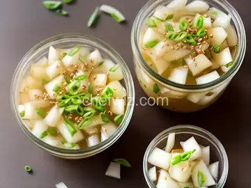 Sweet Pickled Daikon Radish Recipe