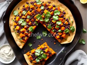 Sweet Potato & Black Bean Tostadas
